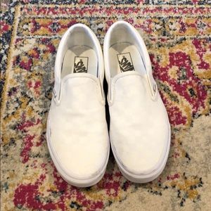 Men’s checked slip on Vans
